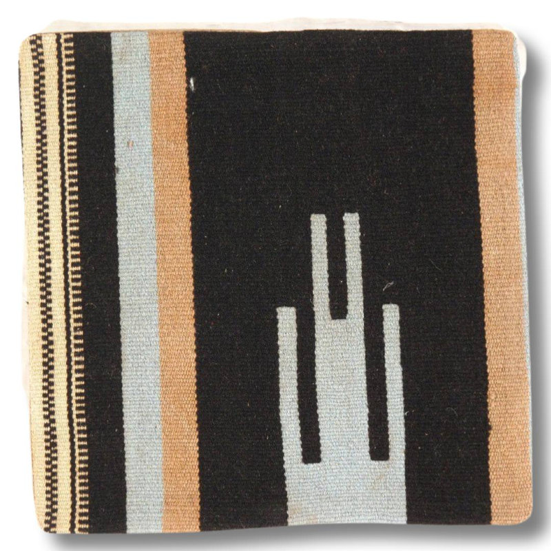 Striped Wool Throw Pillow