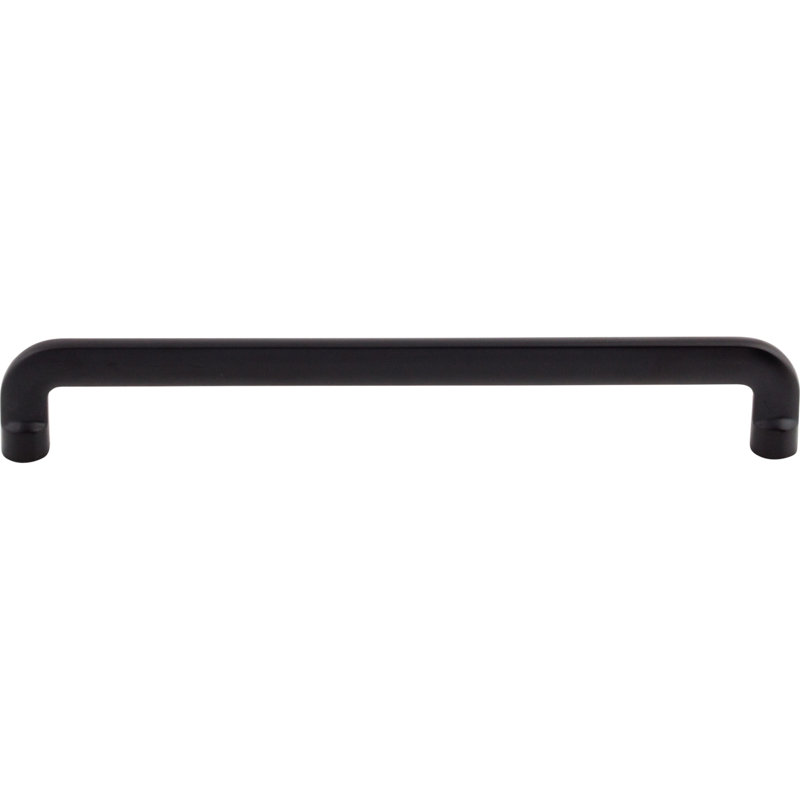 Hartridge Bar pull, Flat Black, 7 9/16" Center to Center