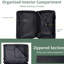 Ensembles de bagages 3 pièces, valises rigides durables en ABS rigide avec roues pivotantes doubles 20/24/28 pouces