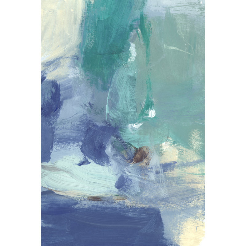 Front I by Christina Long - Wrapped Canvas Painting, 46cm H x 30cm W x 3.8cm D