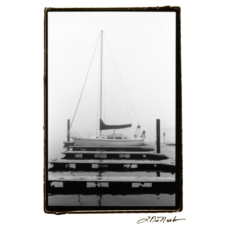 Silent Mooring On FAP by Laura DeNardo - Wrapped Canvas Print, 91cm H x 61cm W x 3.8cm D