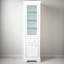 Armoire à linge autoportante en bois massif l 21 po x H 72 po x P 17 po Anchita-1019067313