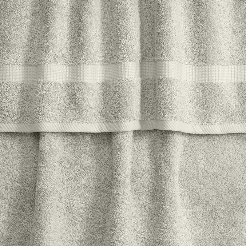 Ensemble de serviettes en coton turc Balsamo - 6 serviettes à séchage rapide, articles de bain ultra doux et absorbants, 2 serviettes de bain, 2 serviettes à main et 2 débarbouillettes