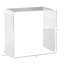Table basse cascade transparente en acrylique, rectangle de 21 po de long, épaisseur de 15 mm | Idée cadeau