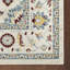 Tapis oriental bourgogne / bleu marine tissé à la main Perie-1123869439