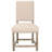 Fleur 20.5'' H Linen Upholstered Oak Side Chair