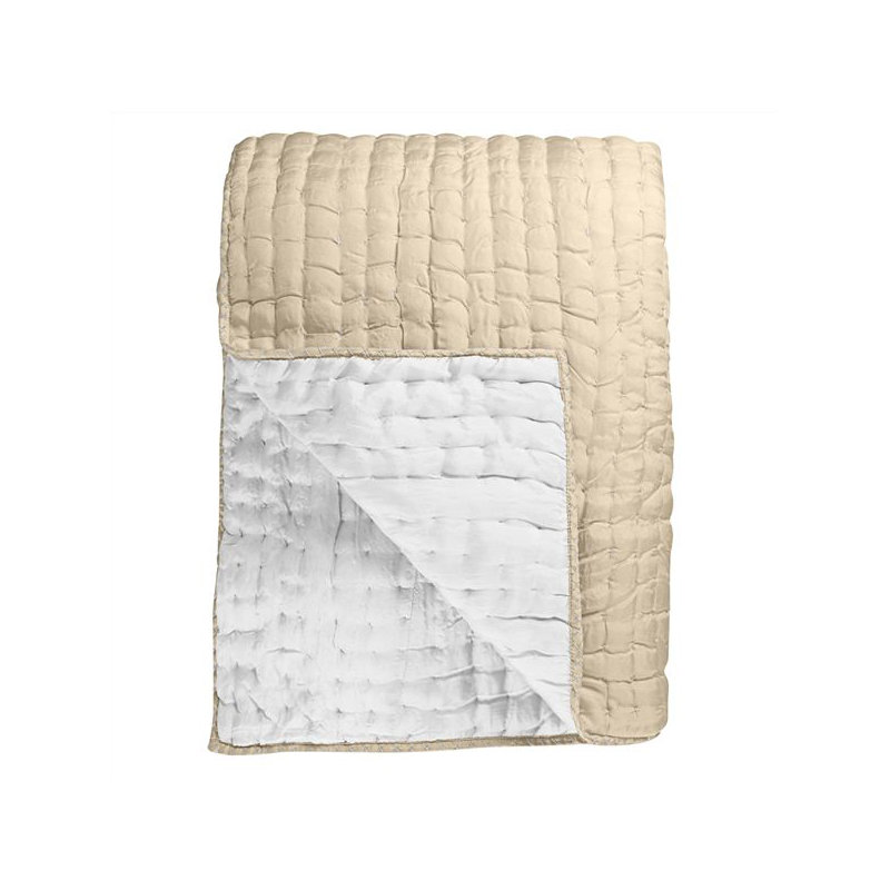 Chenevard Natural & Chalk Quilt, King