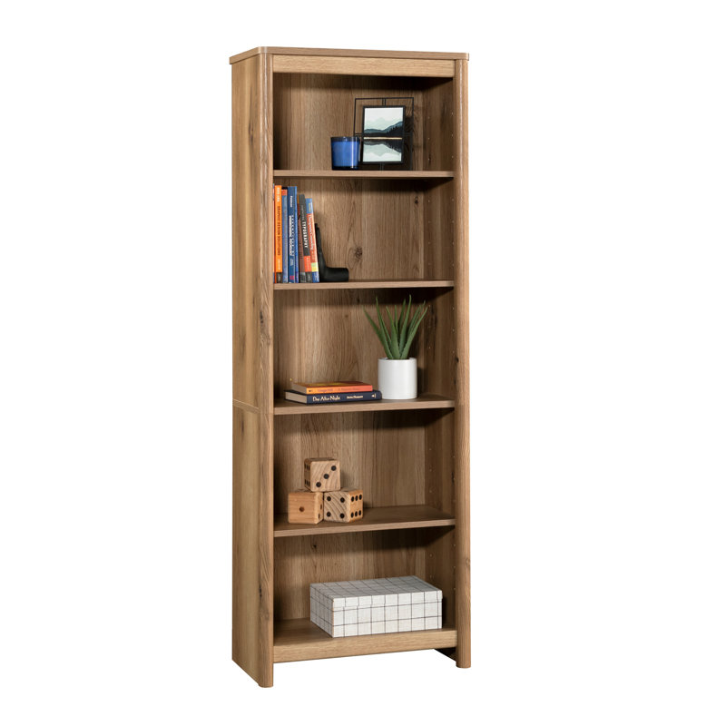 5-Shelf Bookcase, Brown Finish
