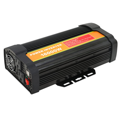BAOKALER 16000W Car Power Inverter DC 12V To AC 110V Pure Sine Wave Solar Converter LCD
