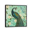 Peacock Arbor VI 1 Piece Floater Frame Wall Art on Canvas-56677557-101410401