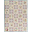 Hand-Knotted High-Quality Yellow and Blue Area Rug