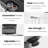 2.8 Cu.ft Portable Washer, Full Automatic Washing Machine With 4 Program 4 Water Level 3 Water Temp For Apartment, Rv, Dorms