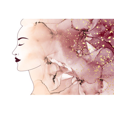 Illustration d'un visage de femme
