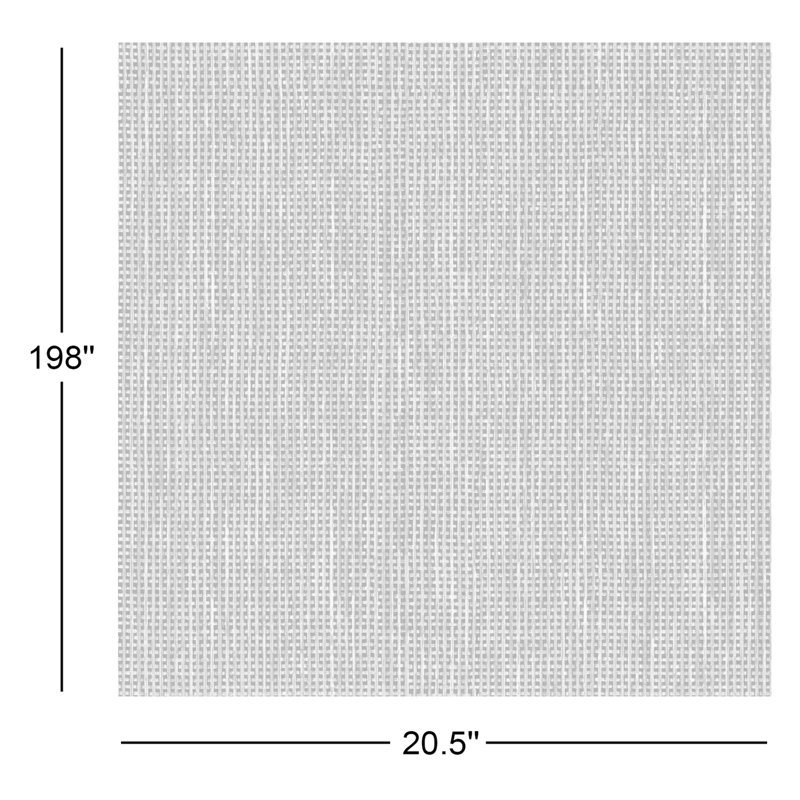 Ambretta 16.5' L x 20.5" W Peel and Stick Wallpaper Roll, Blue