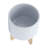 8" Textured Planter W/ Stand-648177774