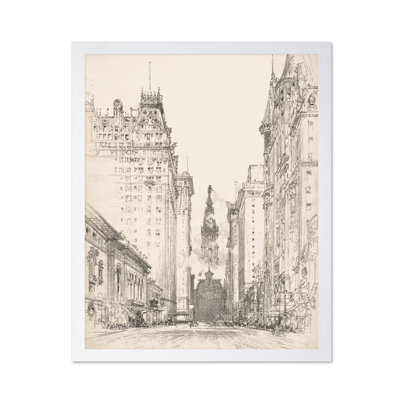 Looking Up Broad Street