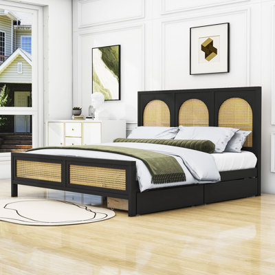 Woodsdale Platform Storage Bed