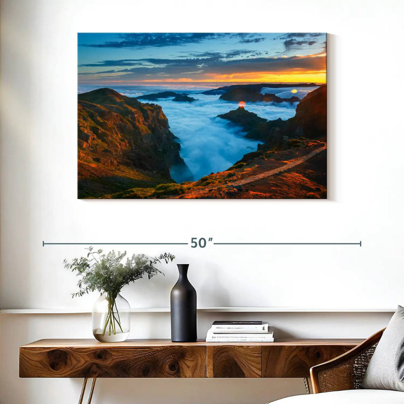Ravi Madeira Island Mountains, 26" H x 39" W