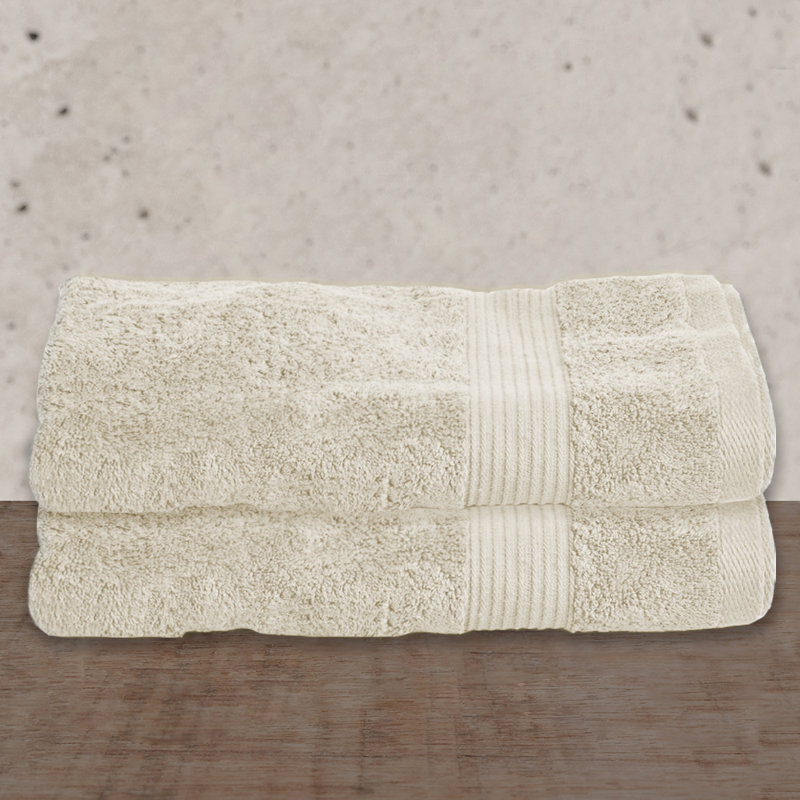 Frisbee Plush Bath Sheet, Ivory