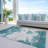  Machine Washable Indoor/Outdoor Chayden ACN1027 Black Rug-406715249