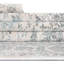 Tapis Country / Floral Agna - bleu sarcelle / beige-870203957