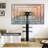 Square Fitueyes Floor TV Stand