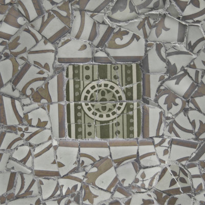 Carreau olive gris