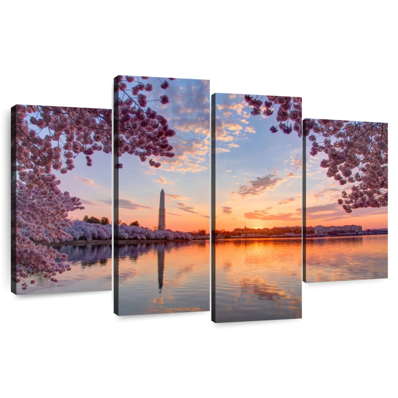 Sireci Washington Spring Sunrise, 54"H x 84"W