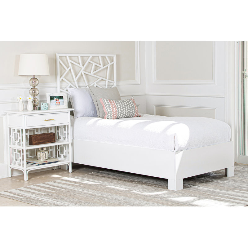 Tiffany Bed, Twin, White