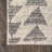 Taos Moroccan Triangle Geometric Cream/Gray Rug-765134151