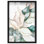 «Pastel Leaves with Gold II Shadowbox Print», art floral élégant par Art Remedy