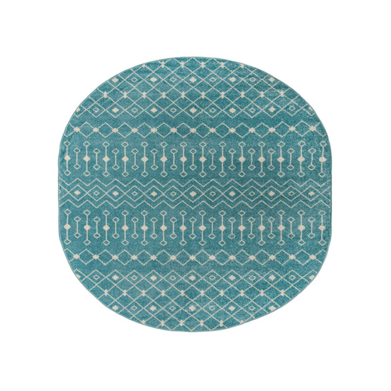 Somerville Moroccan Indoor Rug, Oval 7'10" x 10'