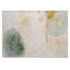 2' X 3' Beige and Green Abstract Washable Non Skid Indoor Outdoor Area Rug