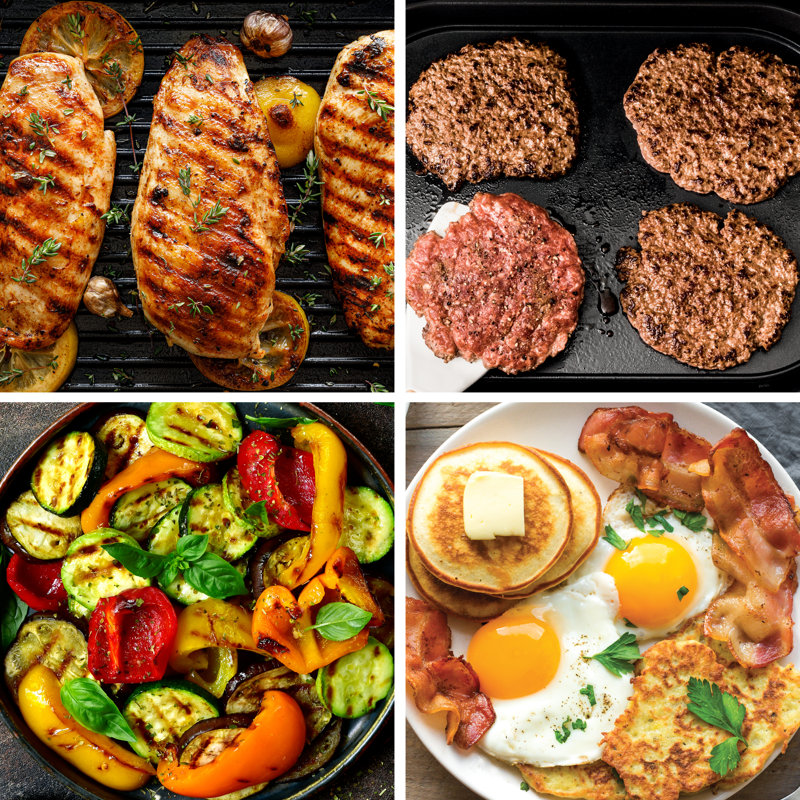 Ninja Sizzle Smokeless Nonstick Indoor Grill with Griddle