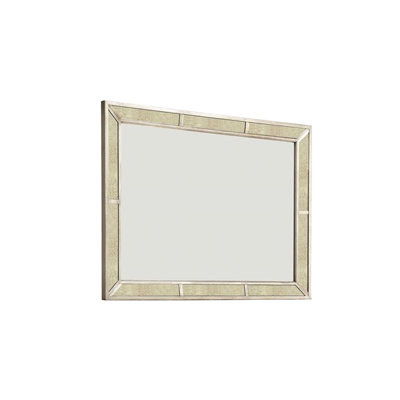 50.4"W Glam Mirror, Champagne