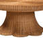 Table basse ronde en rotin naturel Bali et Pari Avalon