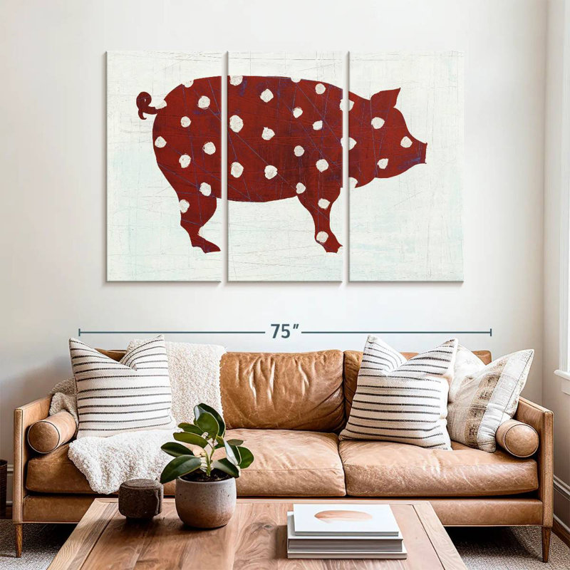 Brampt Modern Americana Farm II, H 42 po x l 65 po