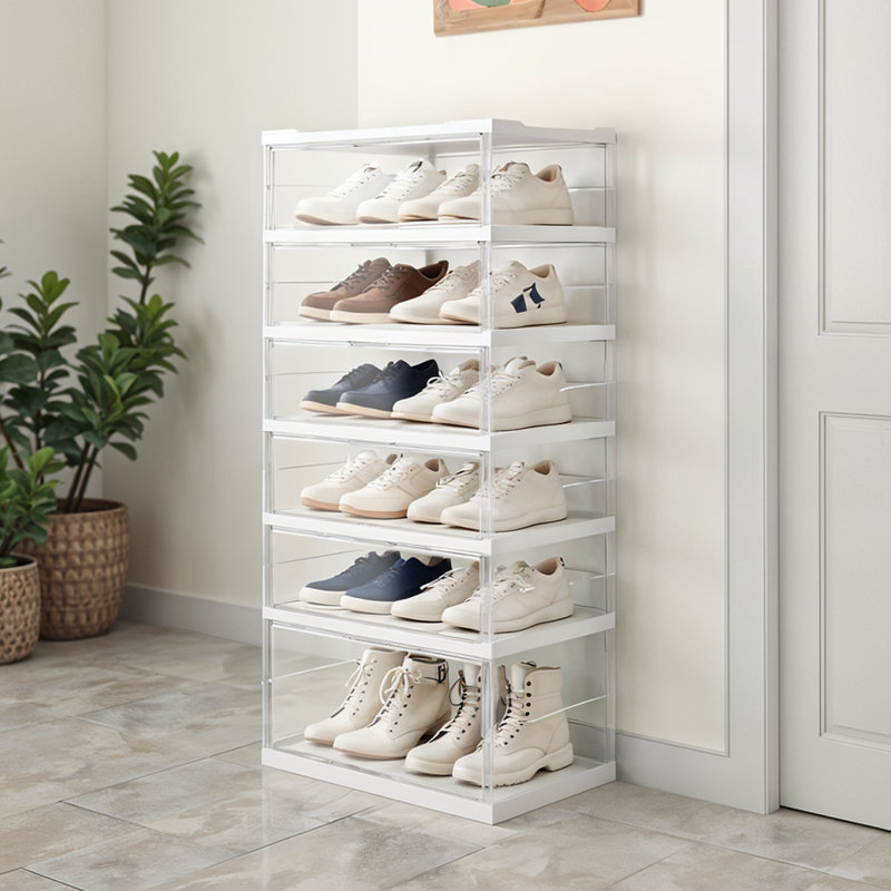 6 Pair Shoe Storage Box