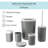 Clint Bathroom Accessory Set-95851254