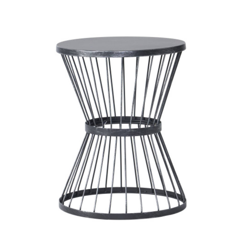 Table d'appoint en métal 16 po