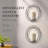 2 Set Metal Wall Candle Sconce