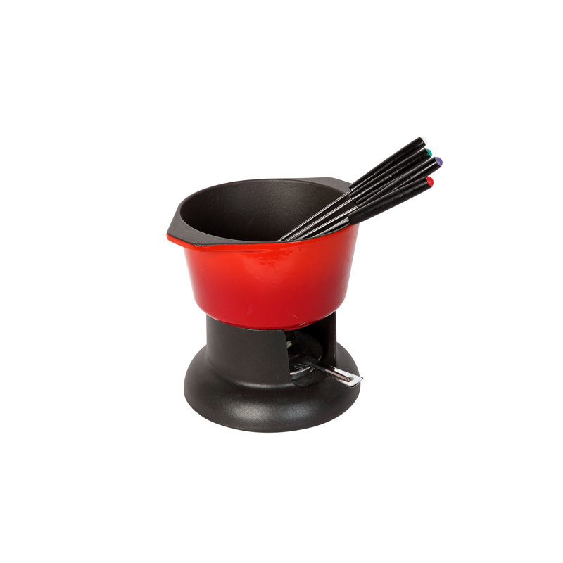 Cast Iron Fondue Set