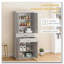 Armoire autoportante moderne Kitchen Pantry-1684943441