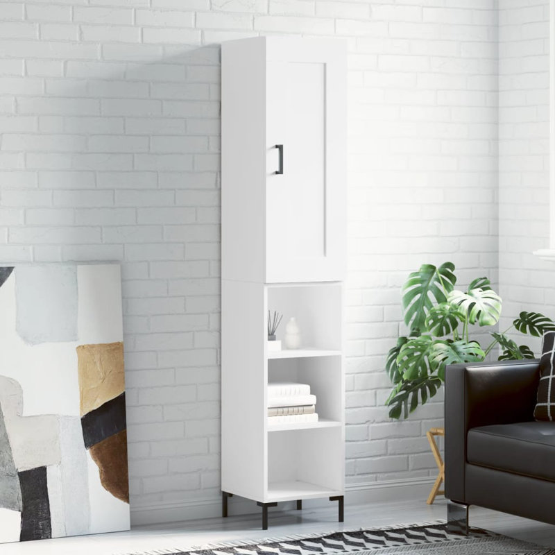 34.5cm Sideboard, White
