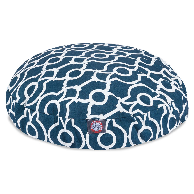 Coussin pour chien Athens, Grand (l 42 po x P 42 po x H 5 po), Bleu marine