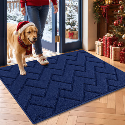 Stain‑Resistant Non‑Slip Heavy‑Duty Low-profile Door Mat
