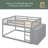 Julye Kids Bunk Bed with Drawers-2036046946-2036046944