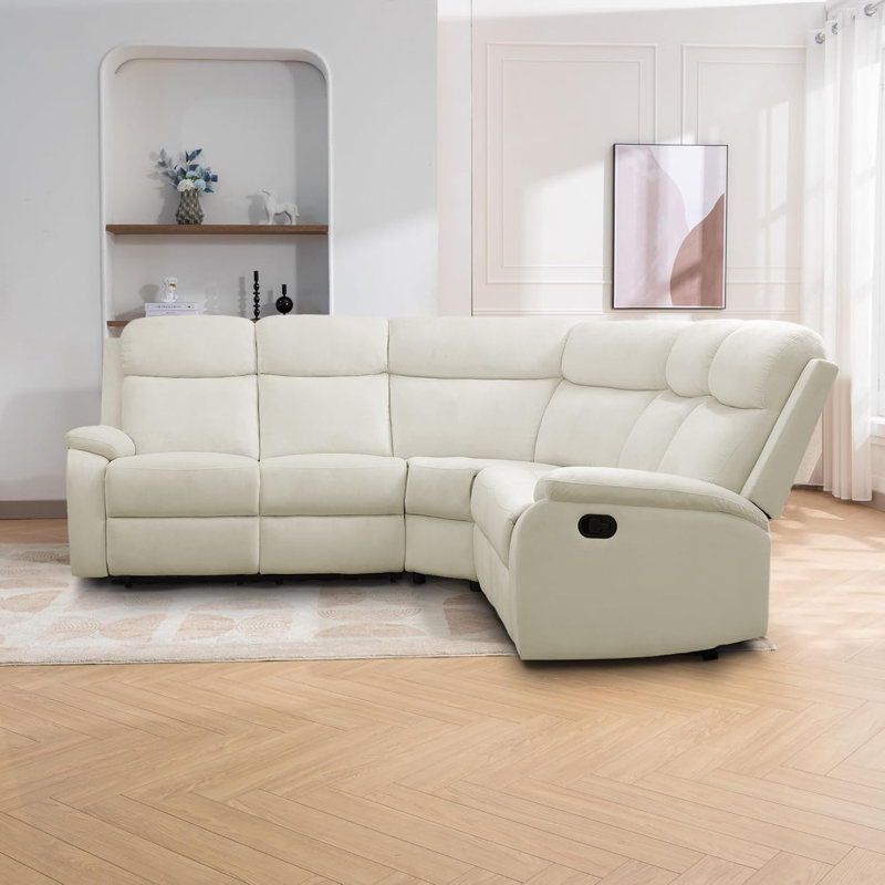 Canapé modulaire inclinable 3 pièces Lujoso 