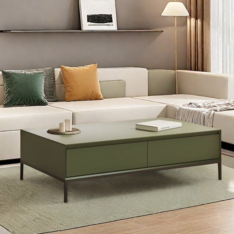 Table de bout moderne dans un style minimaliste, H 15,74 po x l 51,18 po x P 27,55 po