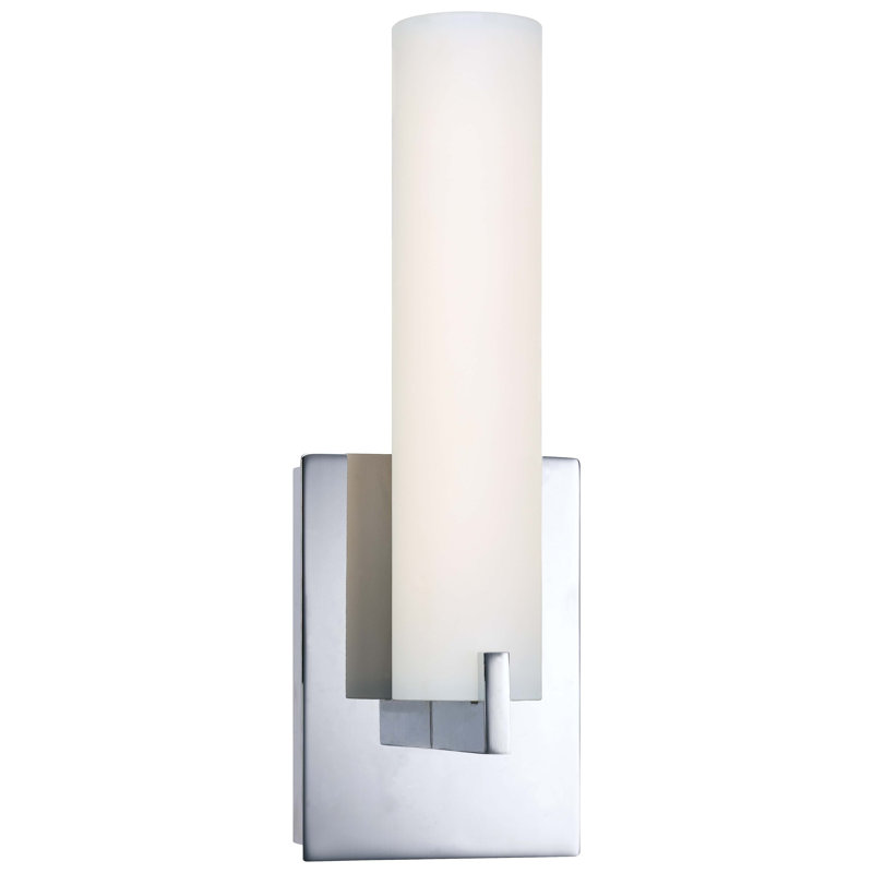 Armiah Aluminum Armed Sconce, Honey Gold